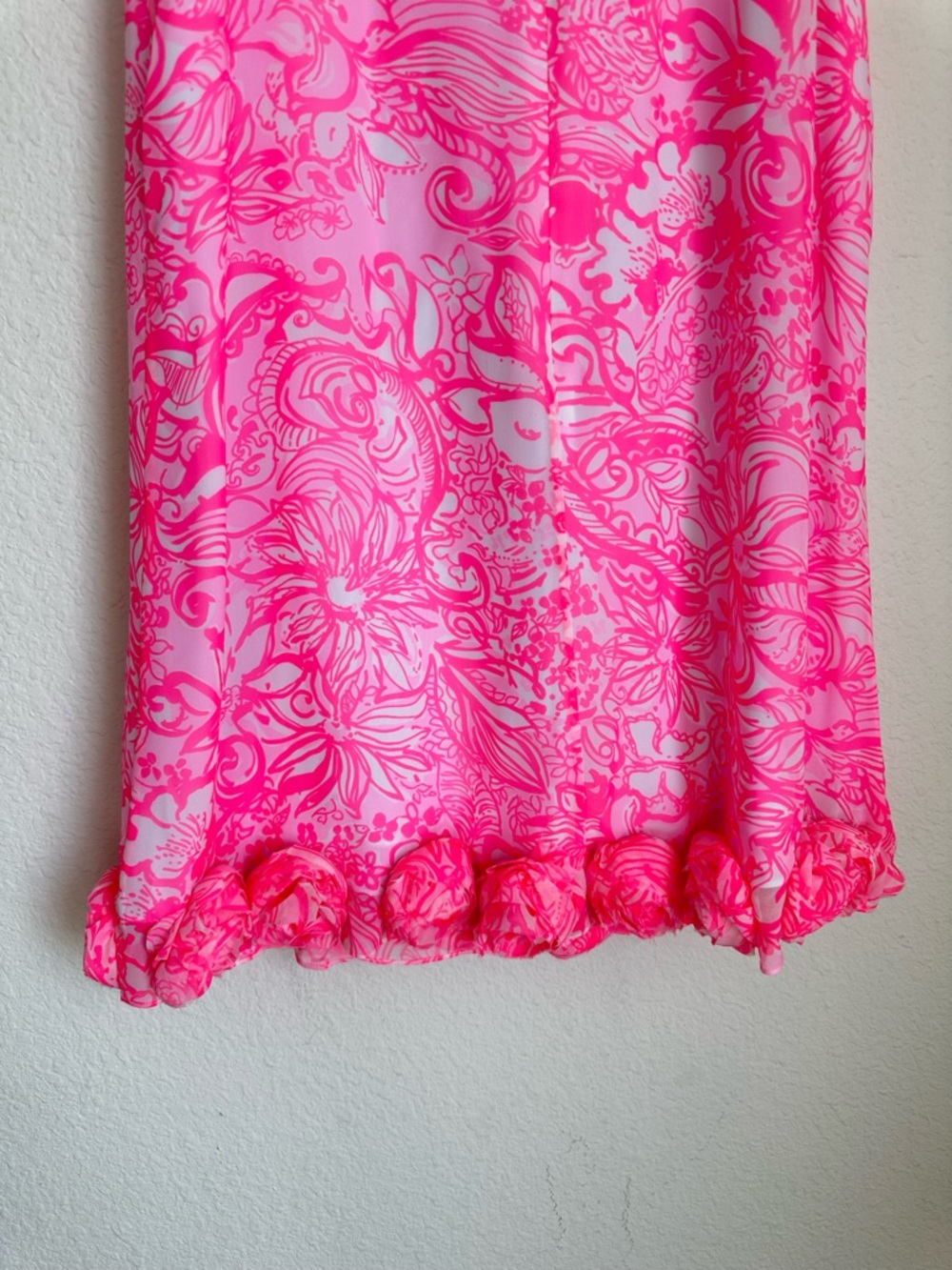 Lilly Pulitzer Linda Dress Pink Tropics Tint Bunny Hop Roses Tunic Small NWOT - Picture 14 of 14